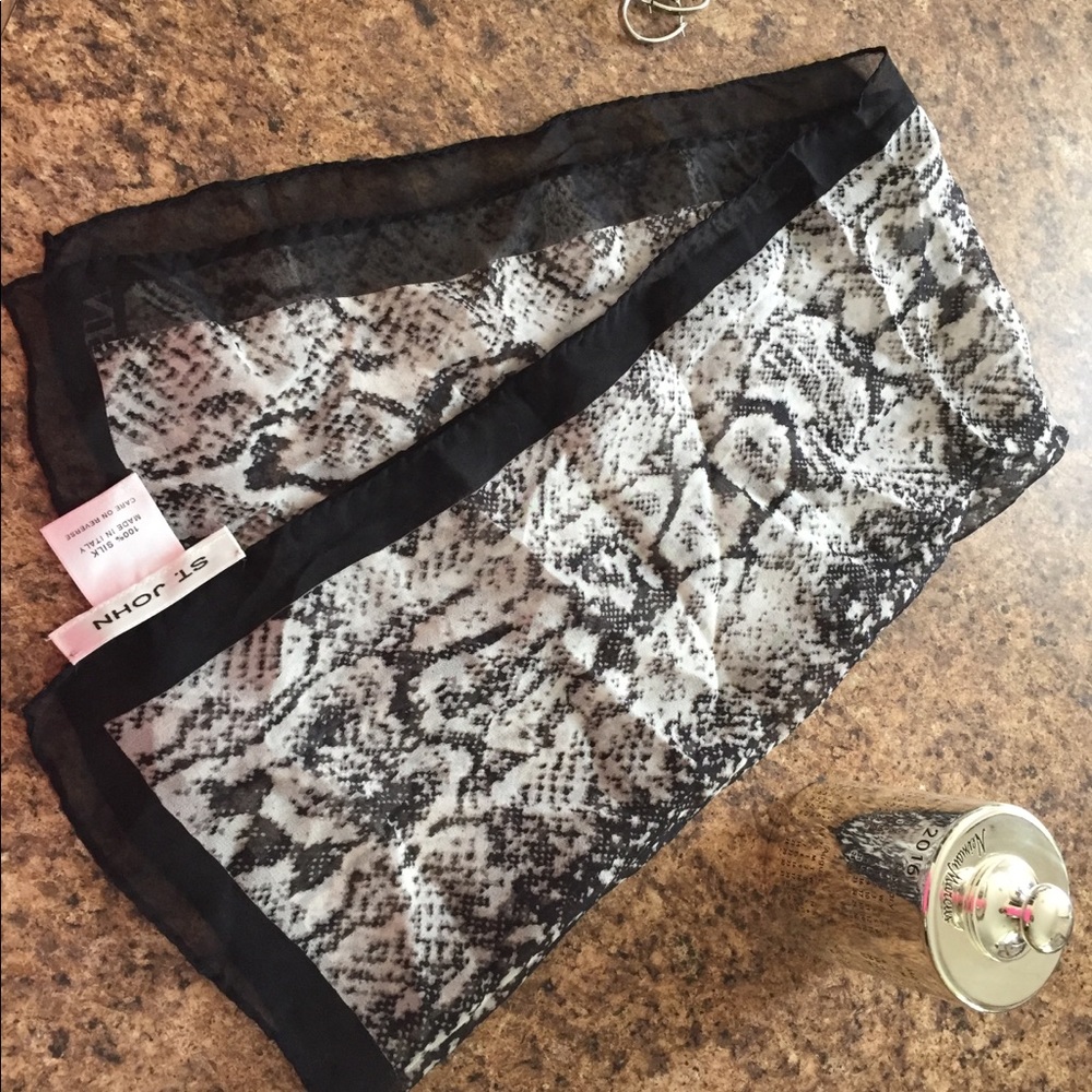 St John Silk Scarf